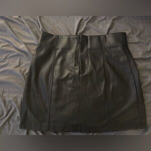 ASTR The Label faux leather mini skirt. Size medium.
